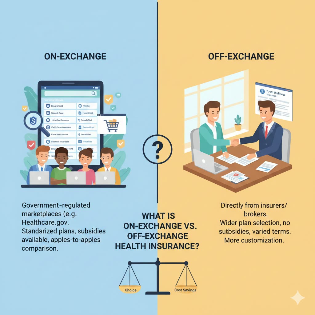 What Is On-Exchange vs. Off-Exchange Health Insurance?